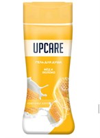 UPCARE МЁД И МОЛОКО ГЕЛЬ ДЛЯ ДУША 500МЛ*12 ББ02051