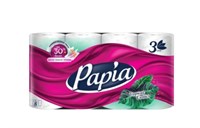 Т/Бумага PAPIA Тропическая экзотика  3сл/8рул/7бл. в уп ББ01364