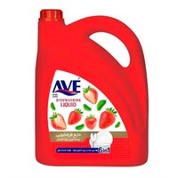 AVE Жидкость для мытья посуды Клубника 3750 мл. /4