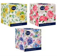 PREMIAL Салфетки бумажные многослойные белые в коробке 70шт 4640072350922