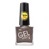 Кики  Лак для ногтей   Гель эффект  085   Кофе с молоком 4673746082966