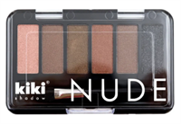 Тени KIKI 6-ти цветные NUDE 901 Какао, Шок,  хаки, Бронза, Золо, Асфальт 7262701309018