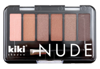 Тени KIKI 6-ти цветные NUDE 902 розовый, Золо, Латте, Медный, Мол-шок, Тем-шок 7262701309025