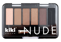 Тени KIKI 6-ти цветные NUDE 903 Беж, Кофе с молок, Ирис, Олив, Шок, Черный 7262701309032