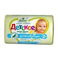 ВЕСНА Детское успокаивающее (с экстракт. ромашки) 90г мыло 4601313011651