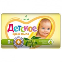ВЕСНА Детское с маслом оливы 90г мыло 4601313011682
