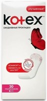 Прокладки Ежедневные  КОТЕКС Ультратонкие Део 20х16 5029053548241