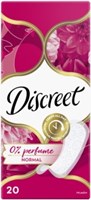Прокладки ежедневные Discreet Normal (без отдушки) 20 штук 4015400165804