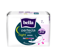 Прокладки Bella Perfecta Ultra Night (silky drai) 6 капель 7 штук 5900516306090