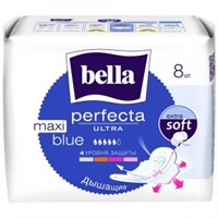 Прокладки Bella Perfecta Ultra Maxi Blue 5 капель 8 штук 5900516305956