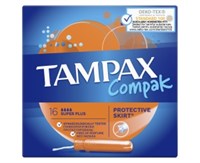 Тампоны Tampax Compak Super Plus с аппликатором, 16шт 4015400219620