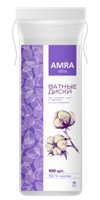 Ватные диски AMRA 100 штук 4607016282466