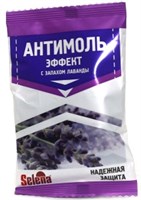Средство от моли Selena Антимоль Эффект контейнер 18 г 4607017945537