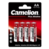 Camelion Plus Alkaline АА   щелочная батарейка, 1.5В 4шт   LR6-BP4 873999000029