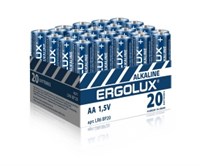 Ergolux Alkaline BP20 LR03 (ПРОМО, LR03 BP20, пальчиковая батарейка  АА 1.5В) 4895117894279