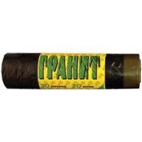 Мешки для мусора Концепция Быта Гранит с завязками 30 л 20 штук 4607014440523