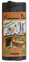 Мешки для мусора Концепция Быта 30 л 30 штук 4607014440042
