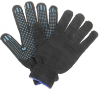 Перчатки рабочие Х/Б с ПВХ 5 нитей 10 штук 2240496615953_gen