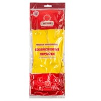 Перчатки хозяйственные ТЕХТОР Premium из латекса размер L 4607135110237