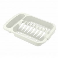 СУШИЛКА ДЛЯ ПОСУДЫ 345х240х72 ММ (Светло-серый, без поддона) 4607016815527