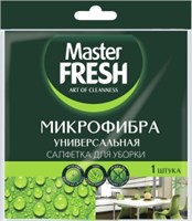 Салфетка для уборки Master FRESH Микрофибра универсальная 30 х 30 см 4620739971059