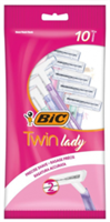 Одноразовая бритва BIC Twin Lady 2 лезвия, 10 шт 3086127500941