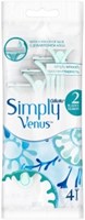 Станок для бритья женский одноразовый Gillette Simply Venus(2)  4 штуки 3014260246693