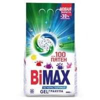 Стиральный порошок BiMAX 100 Пятен автомат 6 кг 4604049014767