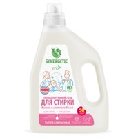 Synergetic Биоразлагаемые  гель для стирки ULTRA WHITE  1,5 л 4607971454120