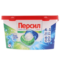 Капсулы для стирки Персил Пауэр 4в1 СоВ, 14шт 4660286507424