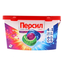 Капсулы для стирки Персил Пауэр 4в1 КОЛОР  14шт 4660286507608