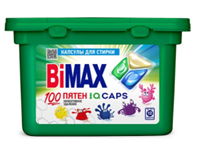 BiMax Капсулы для стирки  100 пятен 12шт 4604049103768