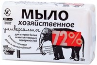 Хозяйственное мыло Невская Косметика 72% Универсальное 180 г 4600697111438