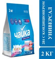 Стиральный порошок Чайка Универсал 2в1 2 кг 4814628004410