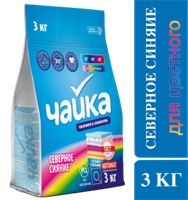 Стиральный порошок Чайка для Цветного Северное сияние 3 кг 4814628002409