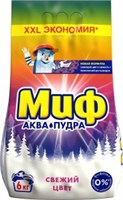 Стиральный порошок Миф Свежий цвет автомат 6 кг 5413149785564