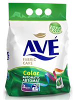 AVE Порошок стиральный автомат для стирки цветных вещей  3000г 6260010536812
