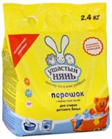 Стиральный порошок Ушастый нянь для детского белья 2,4 кг 4600697010137