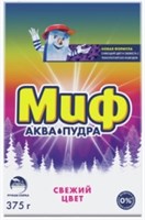 Стиральный порошок Миф Морозная свежесть для ручной стирки 375 г 8001841677798
