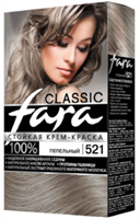 Краска для волос Fara Classic тон 521 Пепельный 4640011153478