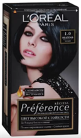 Краска для волос L'Oreal Paris Preference тон 1.0 Неаполь Черный 3600521916551