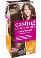 Краска для волос L'Oreal Casting Creme Gloss Без аммиака тон 618 Ванильный Мокко 3600523979882