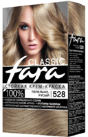 Краска для волос Fara Classic тон 528 Пепельно-русый 4607014959063