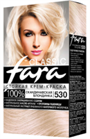 Краска для волос Fara Classic тон 530 Скандинавская блондинка 4607014959070