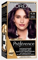 Краска для волос L'Oreal Paris Preference тон 4.26 Благородный Сливовый Насыщенный Холодный Фиолетов 3600523421978