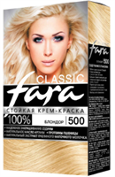 Краска для волос Fara Classic тон 500 Блондор 4607014958776