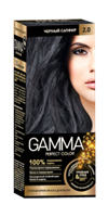 Крем-краска для волос Gamma Perfect Color тон 2.0 Черный сапфир, 100мл 4600936171346