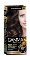 Крем-краска для волос Gamma Perfect Color тон 4.0 Темный шоколад, 100мл 4600936171384
