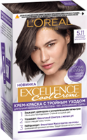 Краска для волос L'Oreal Paris Excellence тон  5.11 Светлый  Каштан 3600523943111