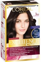 Краска для волос L'Oreal Paris Excellence тон 300 темно-каштановый 3600523781102
